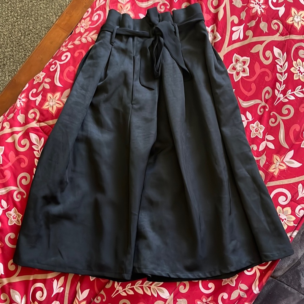 Fashion Nova Aline Pleated Skirt